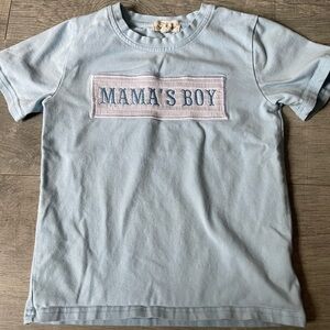 Marie Nicole Mamas Boy Smocked Shirt